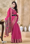 Kusha By Vallabhi Dola Silk Ethnic Printed Saree Wholesale Market In Surat
